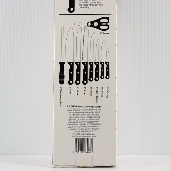 Farberware Professional 8" Slicer Knife Super Fine Edge Stainless Steel Slicing - Picture 4 of 6